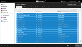 grooveshark-home-screen