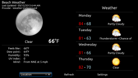 xTV-SAF Weather